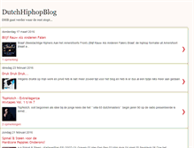 Tablet Screenshot of dutchhiphopblog.blogspot.com