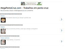 Tablet Screenshot of megapontocruz.blogspot.com