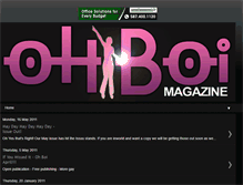 Tablet Screenshot of ohboimagazine.blogspot.com