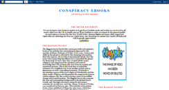 Desktop Screenshot of conspiracyebooks.blogspot.com