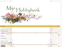 Tablet Screenshot of mijnhobbyhonk.blogspot.com