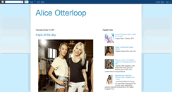 Desktop Screenshot of aliceotterloop.blogspot.com