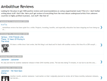 Tablet Screenshot of ambolthuereviews.blogspot.com