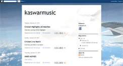 Desktop Screenshot of kaswarmusic.blogspot.com