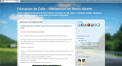 Desktop Screenshot of educacioncalle.blogspot.com