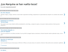 Tablet Screenshot of losmarquina.blogspot.com