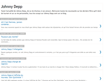 Tablet Screenshot of johhnydepp-fr.blogspot.com