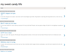 Tablet Screenshot of mysweetcandylife.blogspot.com