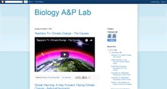 Desktop Screenshot of biologylab111.blogspot.com