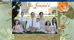 Desktop Screenshot of benjensenfamily.blogspot.com