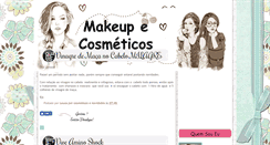 Desktop Screenshot of makeupcosmeticos.blogspot.com