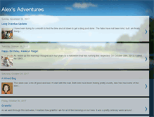 Tablet Screenshot of alexsfunadventures.blogspot.com