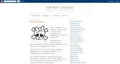Desktop Screenshot of grumpyatheist.blogspot.com