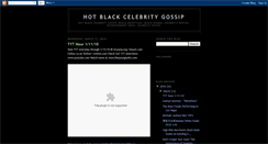 Desktop Screenshot of hotblackcelebrity.blogspot.com