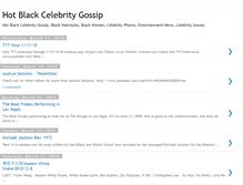 Tablet Screenshot of hotblackcelebrity.blogspot.com