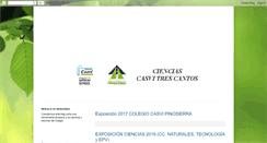 Desktop Screenshot of cienciaspinosierra.blogspot.com