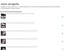 Tablet Screenshot of jockeraerografia.blogspot.com