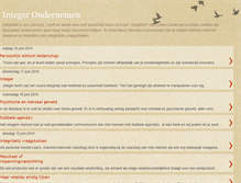 Tablet Screenshot of integerondernemen.blogspot.com