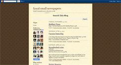 Desktop Screenshot of localnewspapers.blogspot.com