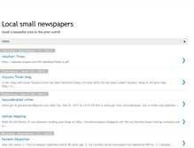 Tablet Screenshot of localnewspapers.blogspot.com