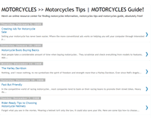 Tablet Screenshot of motorcycles500.blogspot.com