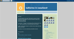 Desktop Screenshot of katherineinswaziland.blogspot.com
