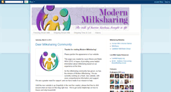 Desktop Screenshot of milksharing.blogspot.com