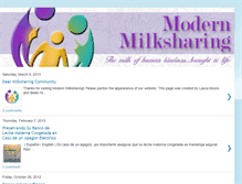 Tablet Screenshot of milksharing.blogspot.com