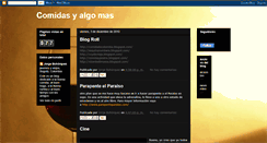 Desktop Screenshot of comidaslomas.blogspot.com