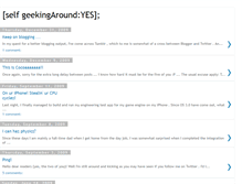 Tablet Screenshot of geeking-around.blogspot.com