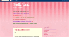 Desktop Screenshot of butik-ayra.blogspot.com