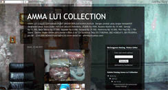 Desktop Screenshot of ammaluicollection.blogspot.com