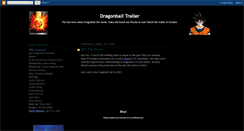 Desktop Screenshot of dragonball-trailer.blogspot.com