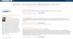 Desktop Screenshot of missouriemploymentlaw.blogspot.com