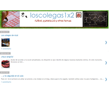 Tablet Screenshot of loscolegas1x2.blogspot.com