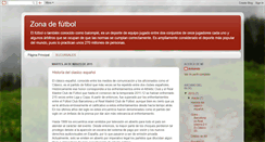 Desktop Screenshot of futbolzona.blogspot.com