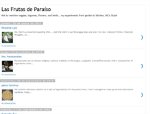 Tablet Screenshot of gringaenparaiso.blogspot.com