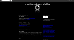 Desktop Screenshot of ilikeyourty.blogspot.com