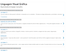 Tablet Screenshot of linguagemvisualgrafica.blogspot.com