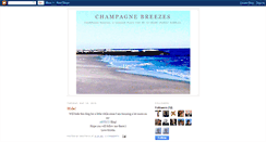 Desktop Screenshot of champagnebreezes.blogspot.com