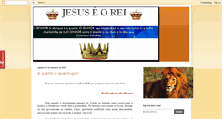 Desktop Screenshot of oleaodejuda.blogspot.com