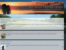 Tablet Screenshot of prayerwalk.blogspot.com