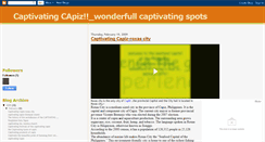 Desktop Screenshot of captivatecapiz.blogspot.com