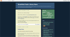 Desktop Screenshot of brookfieldpubliclibrary.blogspot.com