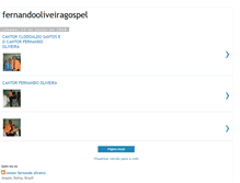 Tablet Screenshot of cantorfernandooliveiragospel.blogspot.com