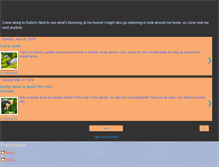Tablet Screenshot of lifeinrobinsnest.blogspot.com