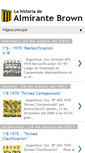 Mobile Screenshot of lahistoriadealmirantebrown.blogspot.com