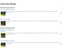 Tablet Screenshot of dummiesebooks.blogspot.com