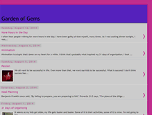 Tablet Screenshot of gardenofgems.blogspot.com