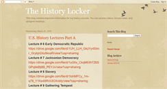 Desktop Screenshot of historylocker.blogspot.com